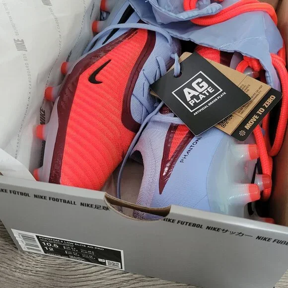 Nike Phantom 6 Low Elite AG-Pro Soccer Cleats sz10.5 - Picture 8 of 9